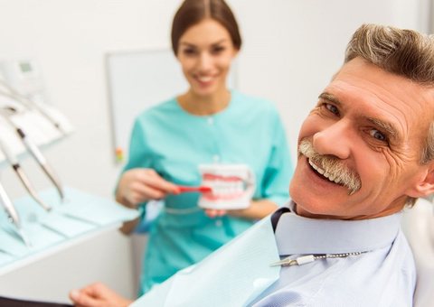 Dental Health at Health Cares Concept